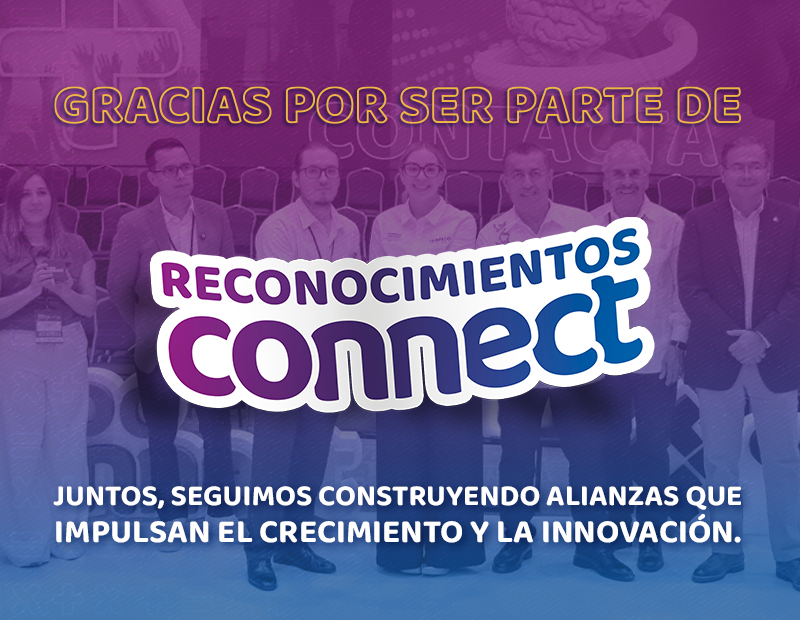 Gracias por Conocer, Contactar y Crecer con nosotros