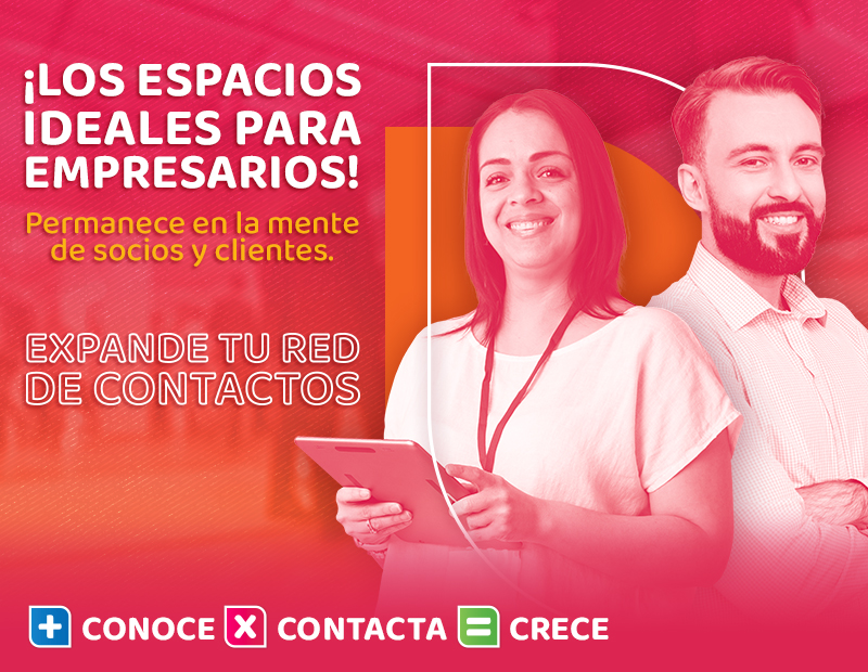 ¡Los espacios ideales para empresarios! Permanece en la mente de socios y clientes